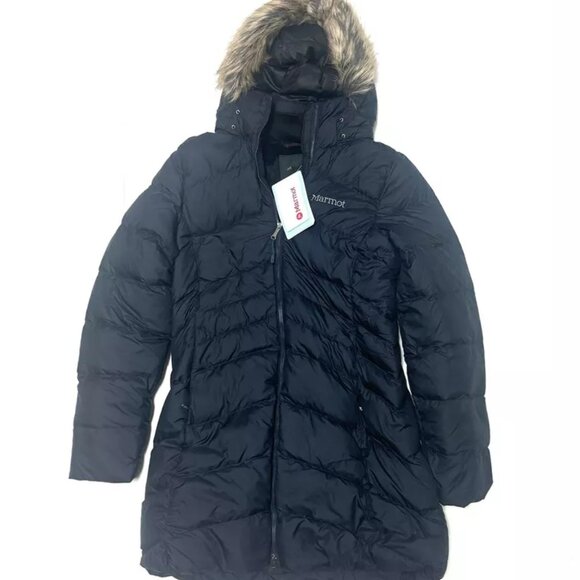 Marmot Womens Montreal CT Coat Navy Size Medium